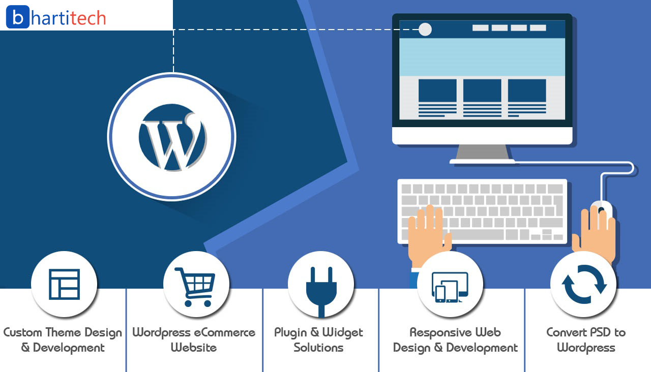 WordPress Website Design and Development- Bharti Tech